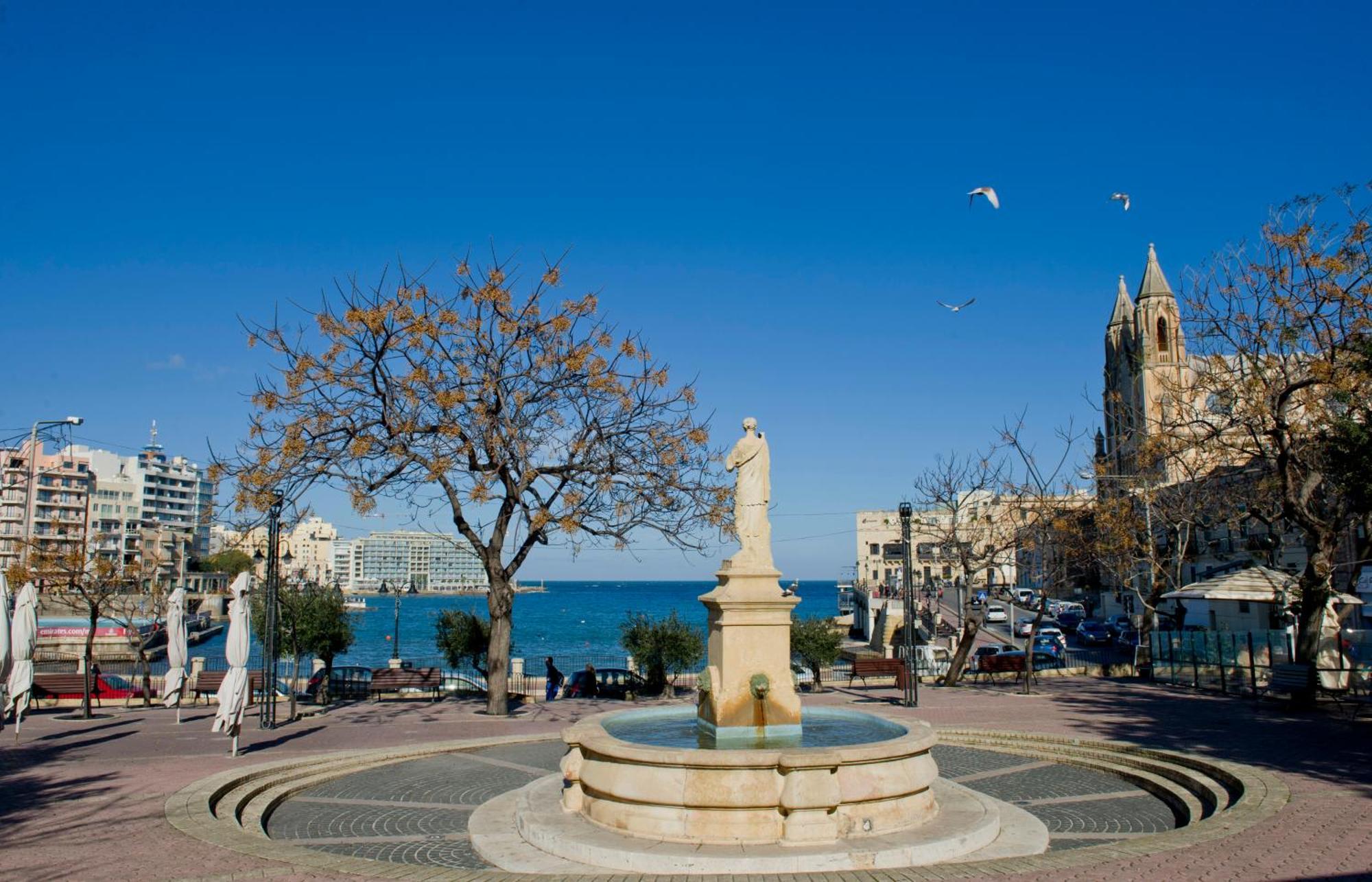 Апартаменты Maltese Balcony Сент Джулианс Экстерьер фото